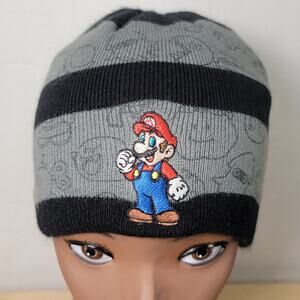 Super Mario Knit Beanie - OSFM (14 Yrs +)